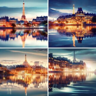 AI Paris City Scenic